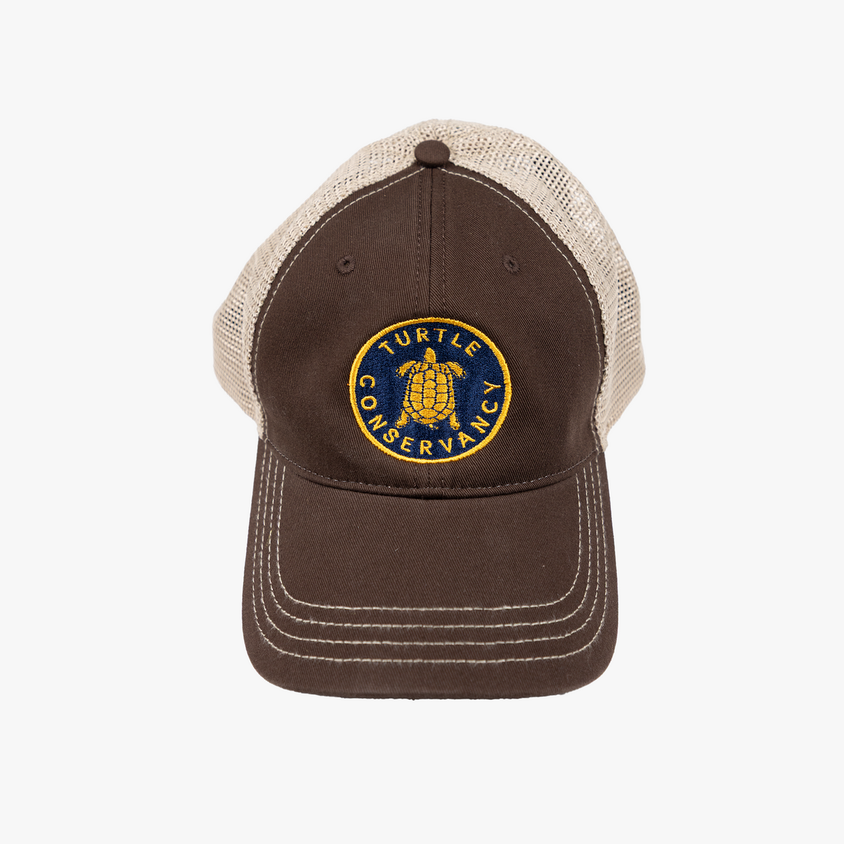 Turtle Conservancy Brown Baseball Cap